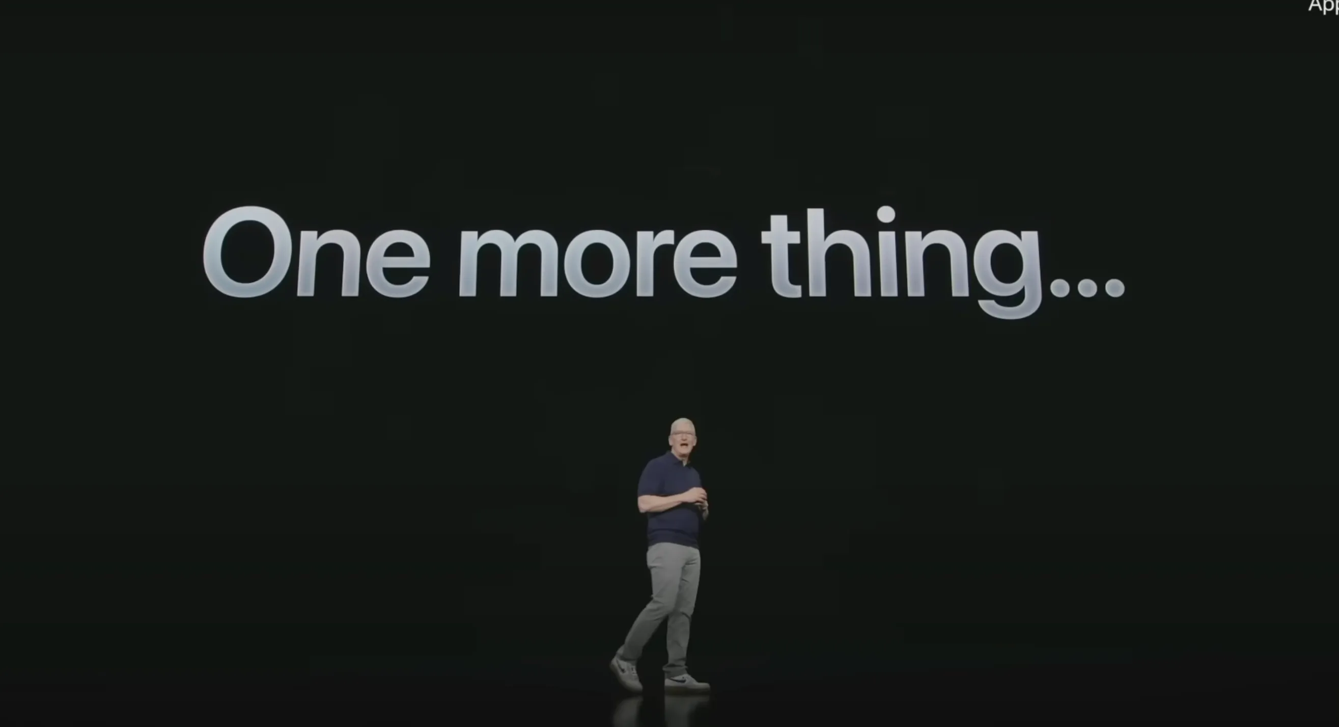One more thing..